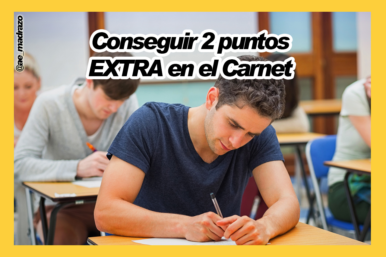 Conseguir puntos extra en el carnet de conducir 2023