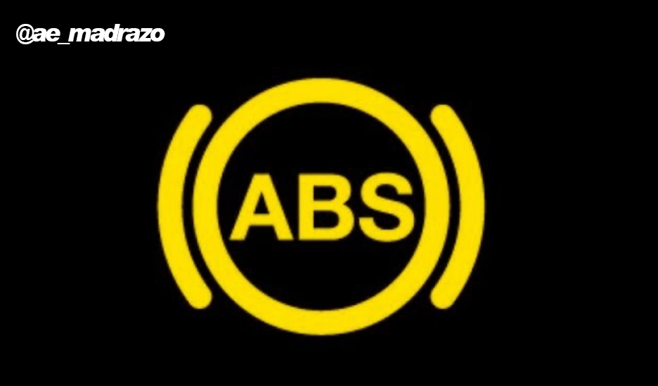 Luz de advertencia de los frenos ABS