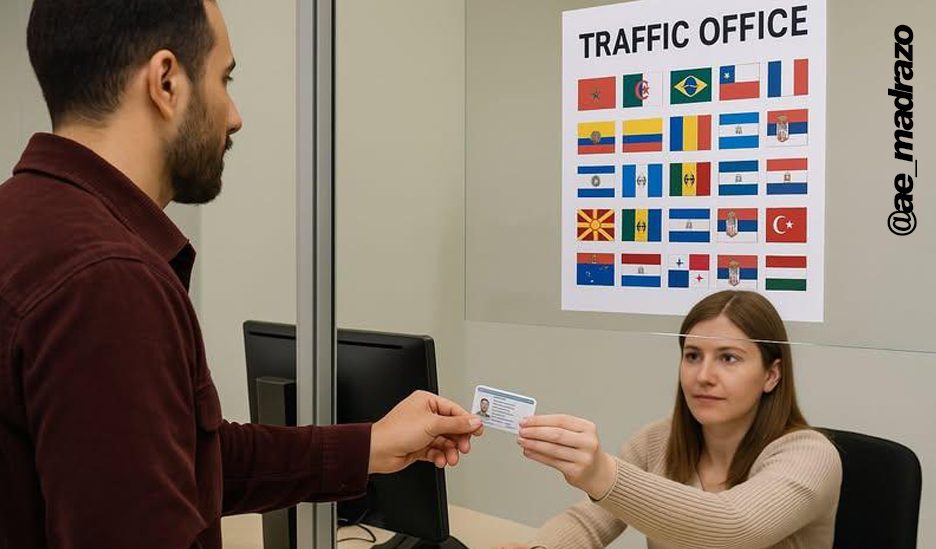 Canjear un carnet de conducir extranjero en España