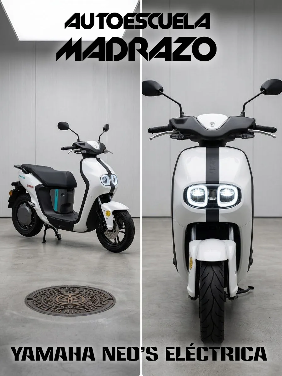 Sacarse el carnet de Moto con Yamaha NEO’s eléctrica