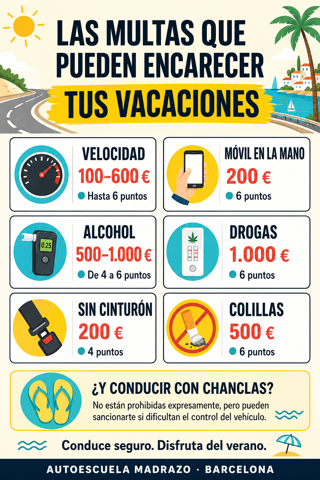 Multas en Vacaciones
